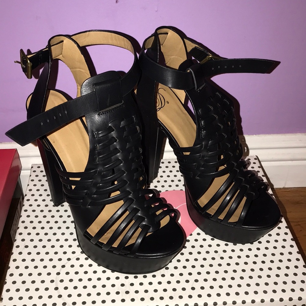 Black heels